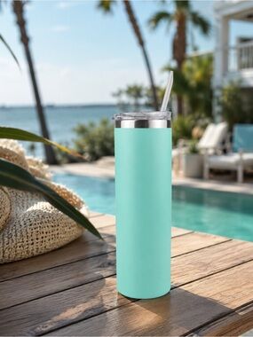 20 oz Skinny Tumbler HOGG Mint